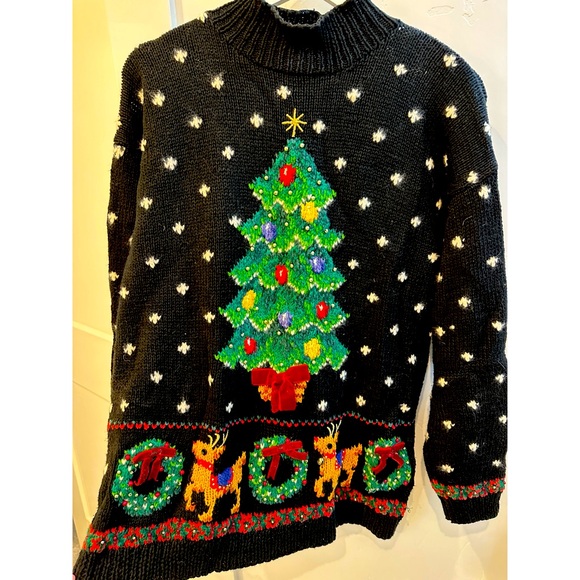 Marisa Christina Sweaters - Vintage Marisa Christina ugly Christmas holiday Xmas sweater